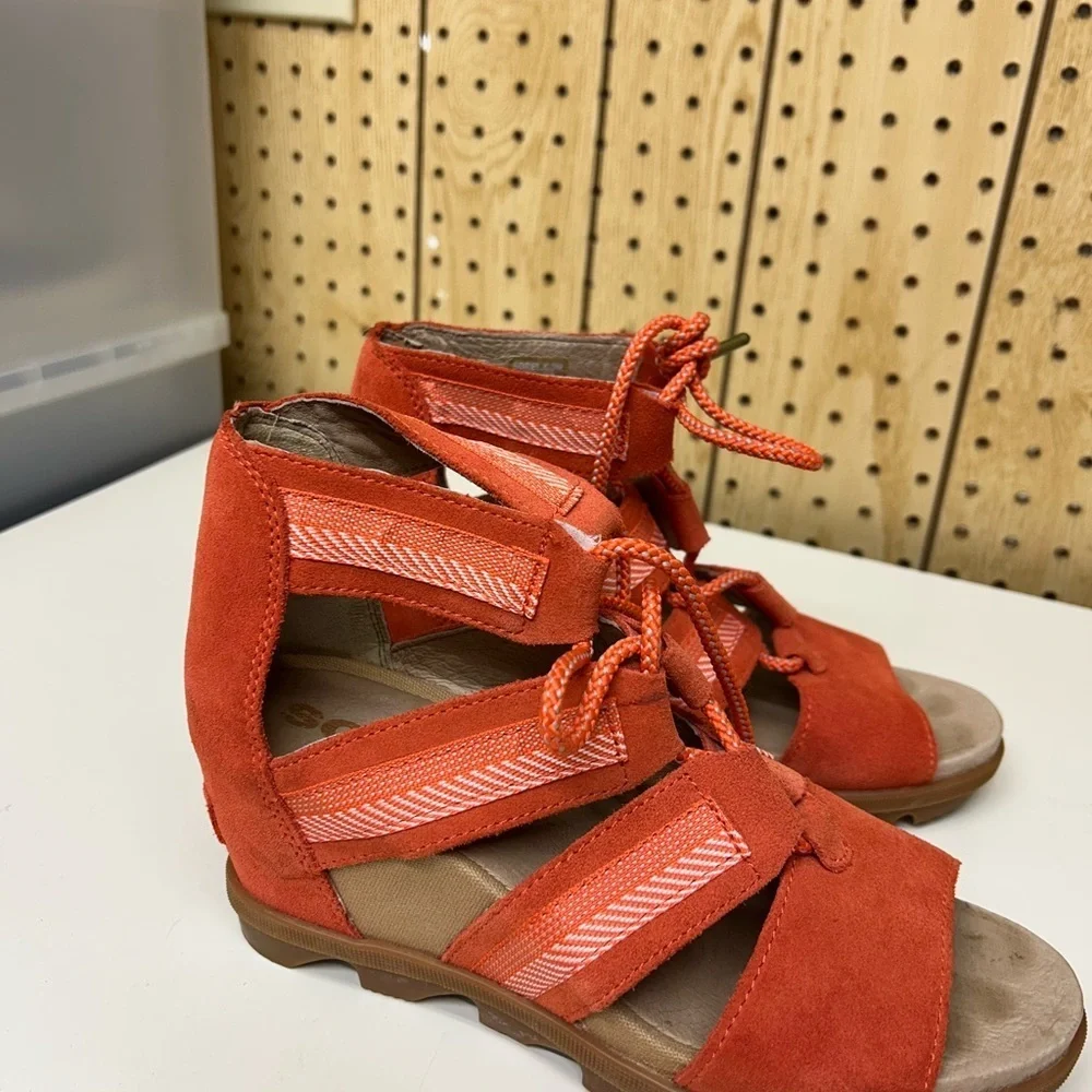 Sorel Joanie Women's Orange Wedges